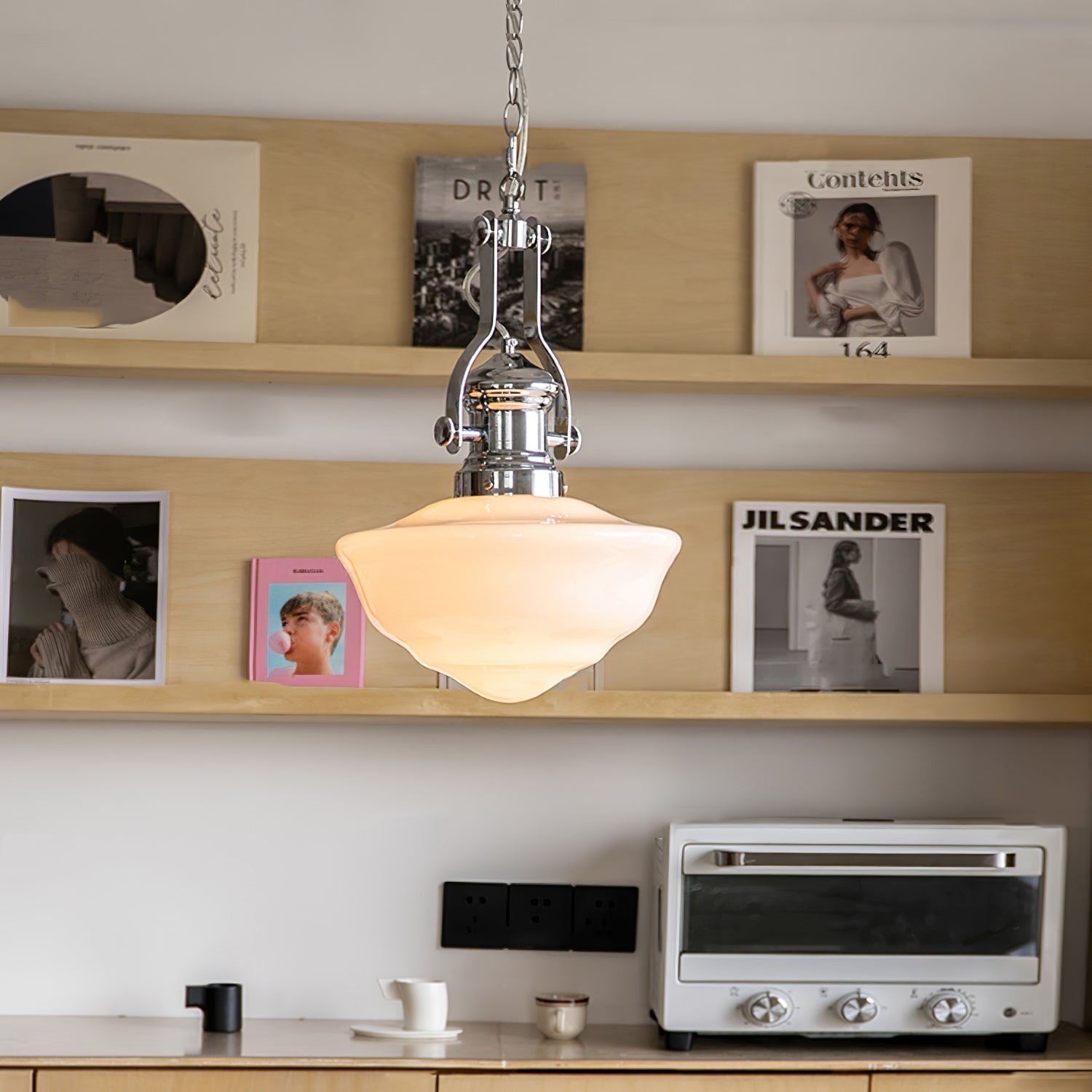 Hanglamp Schoolhouse LED plafondlamp tijdloos ontwerp