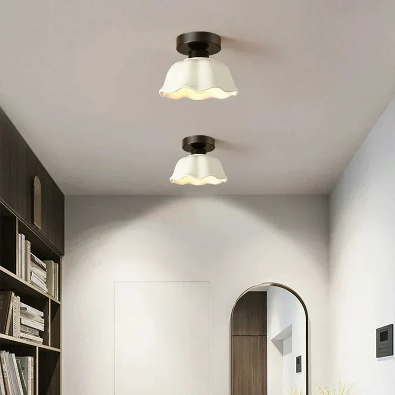 Glas Plafondlamp Flush Mount LED voor Huizen en Kantoorruimtes