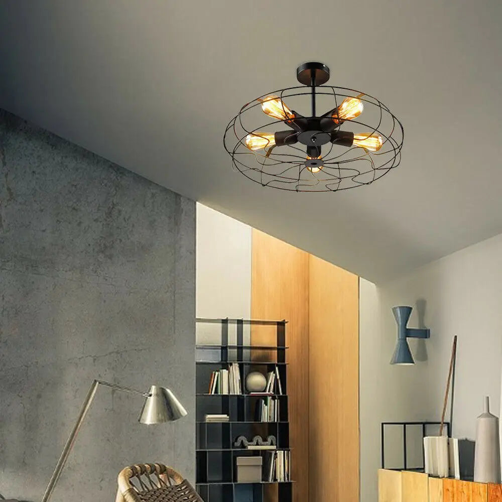 Retro Kooi Plafondlamp LED voor Thuis en Kantoor