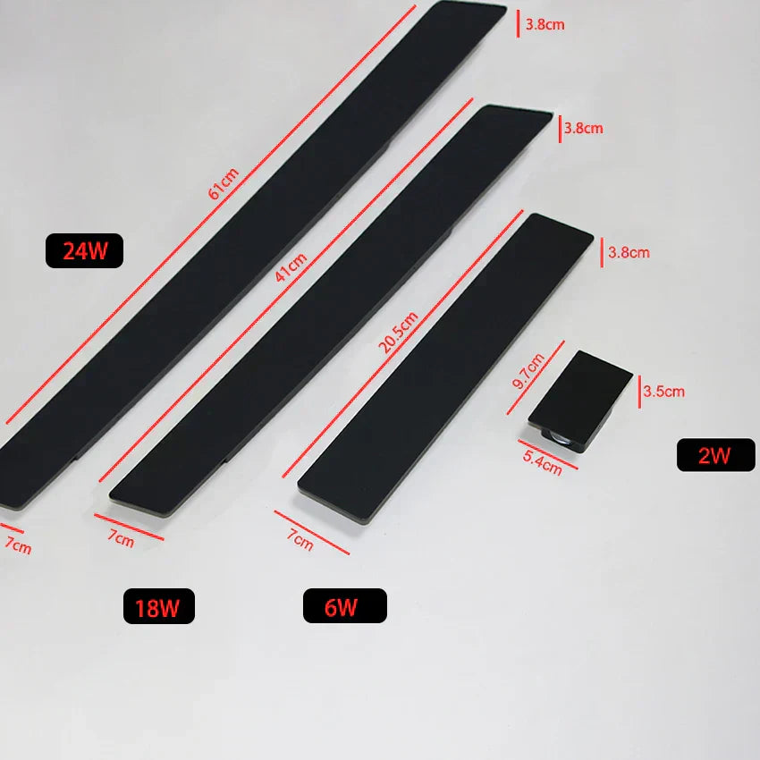 Buiten Wandlamp Aluminium LED Tuinverlichting
