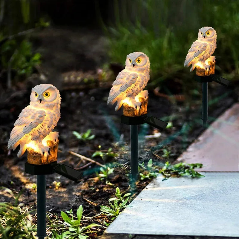 Zonne-Uil Tuinlamp Buitenlamp Decoratief Terras Verlichting
