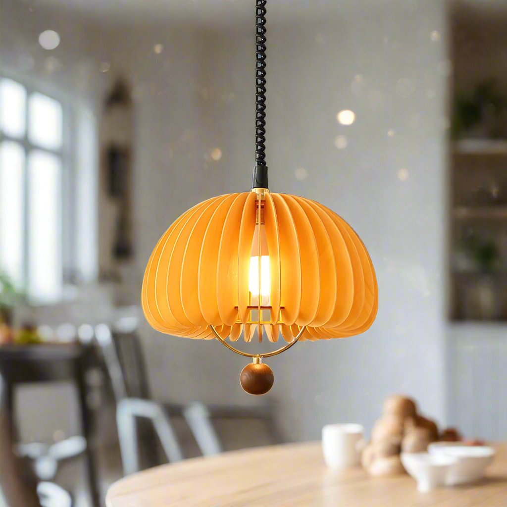 Hanglamp Pompoenvorm Verstelbaar voor Huisdecoratie