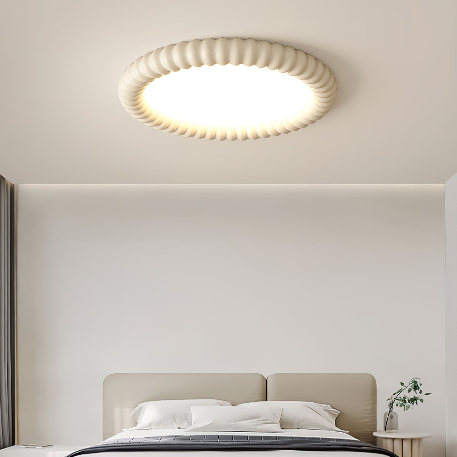 Ronde LED Plafondlamp Flush Mount Golfvorm