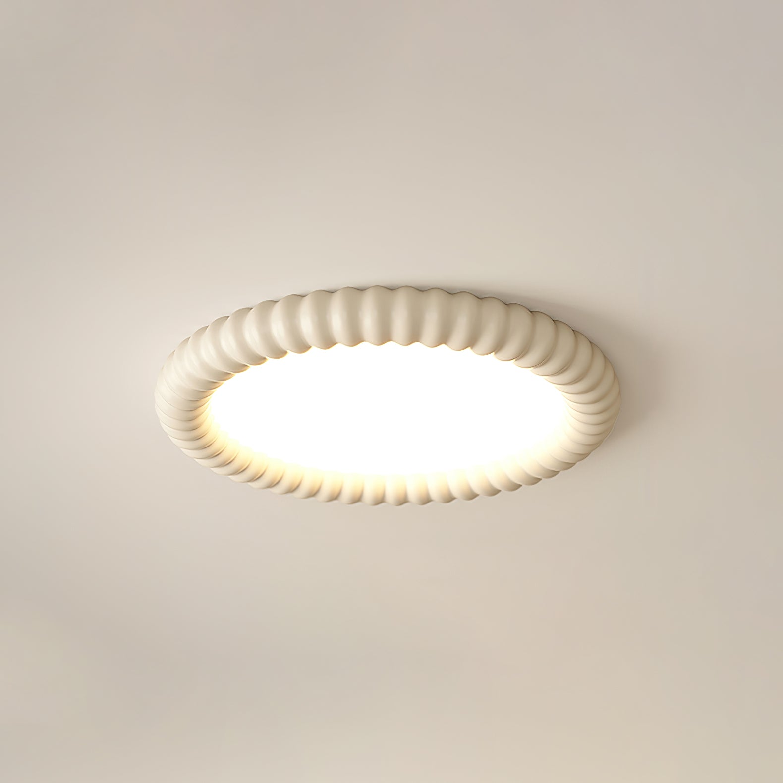 Ronde LED Plafondlamp Flush Mount Golfvorm