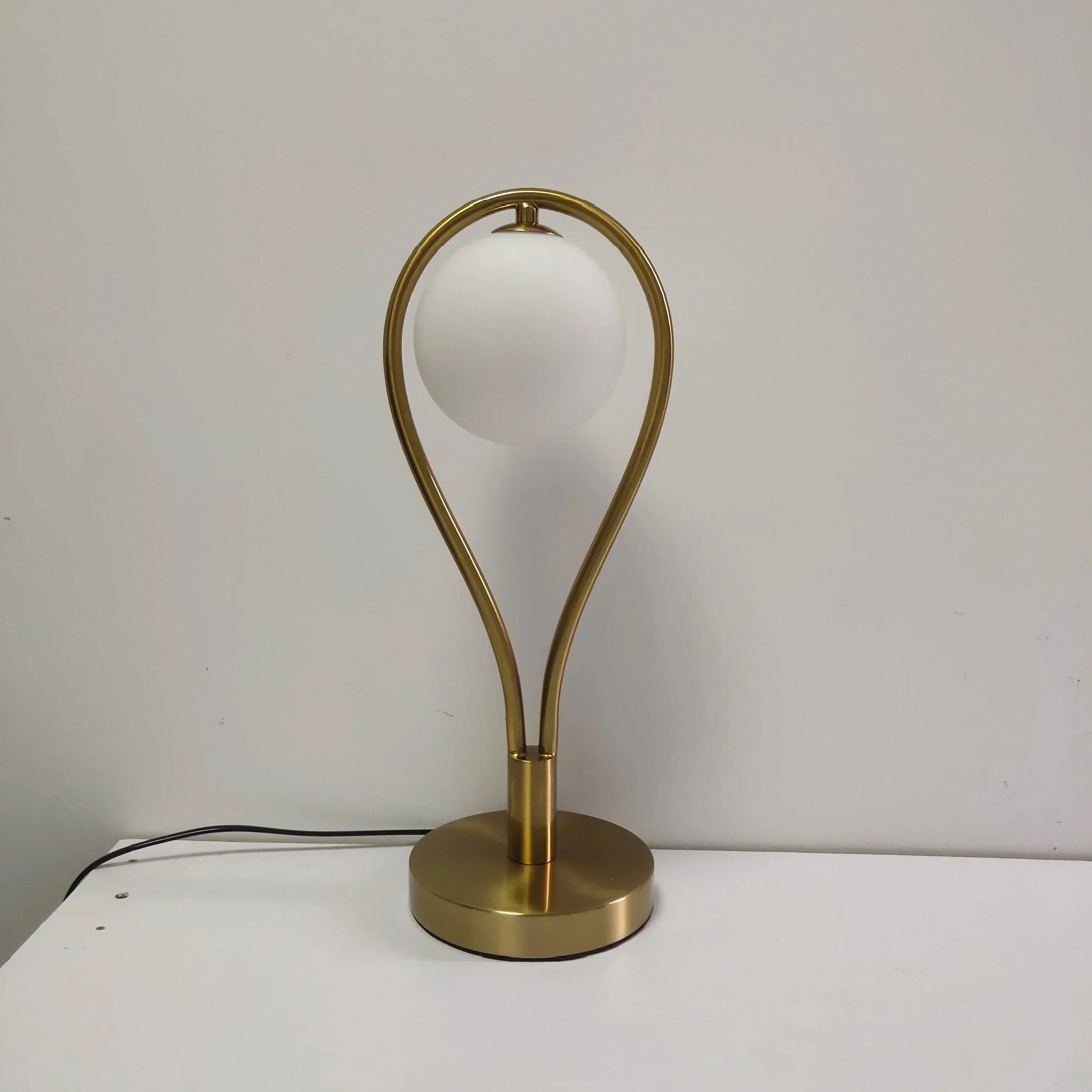 Bedlamp Glazen Goud voor Woondecoratie Sfeerverlichting