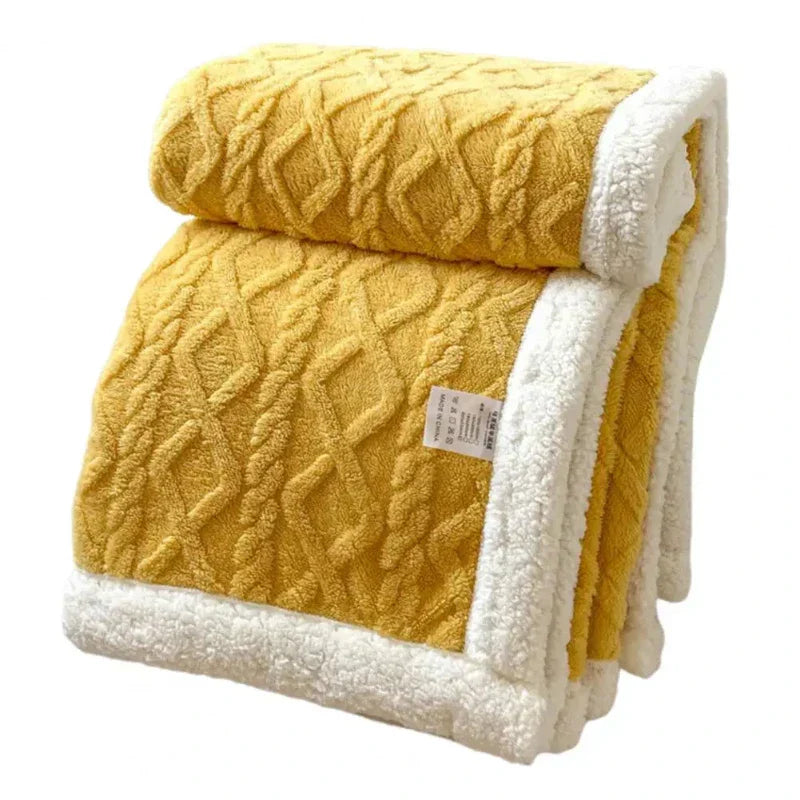 Velours Sofa Dekentje Woondecoratie