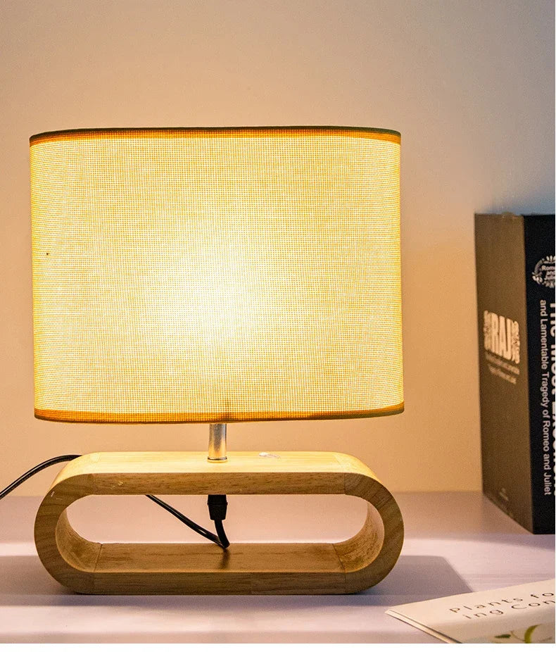 LED Bureau Lamp Hout Verlichting Thuiswerk