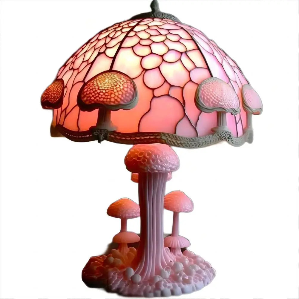 Vintage Paddenstoel Tafellamp Boho Stijl Verlichting