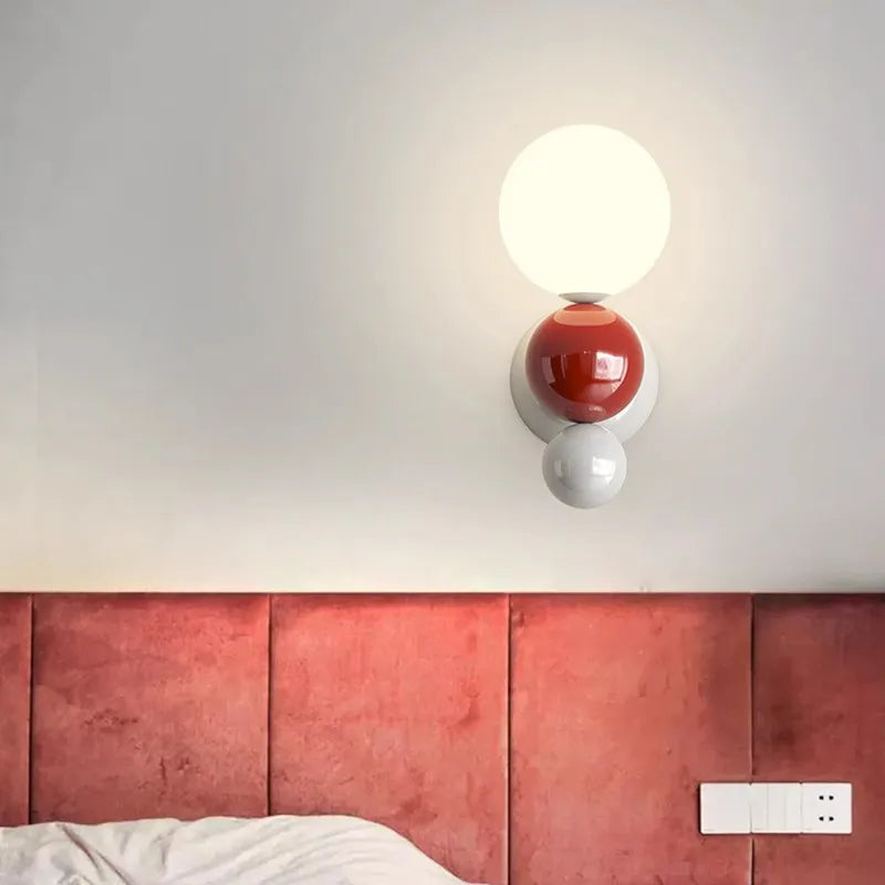 Wandlamp met Parelsafwerking voor Thuis en Kantoor Decor
