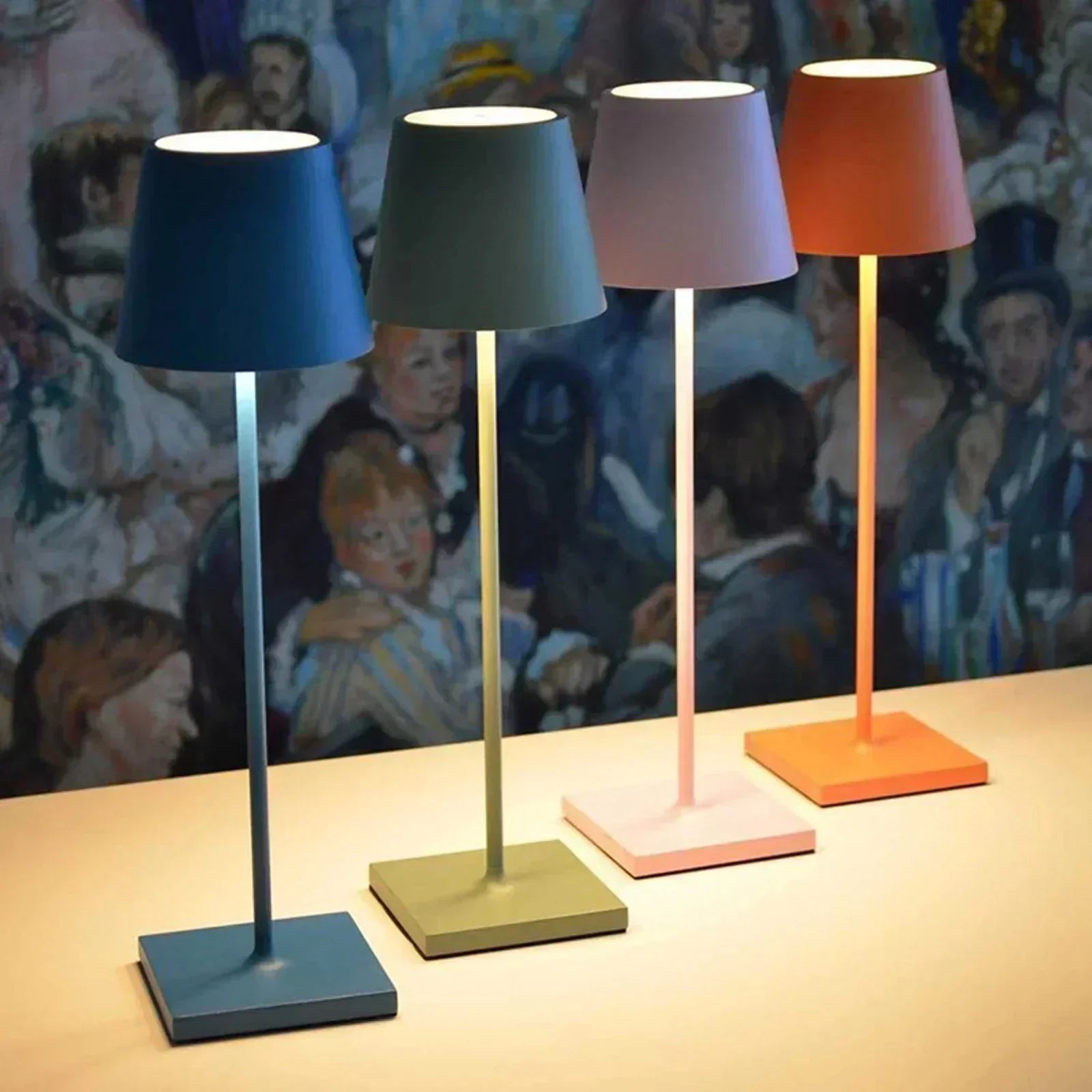 Draadloze LED Tafellamp Thuiswerk