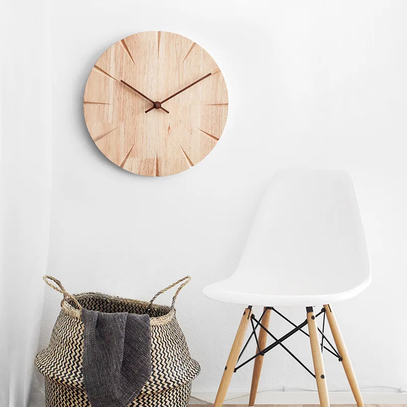 Wandklok Scandinavisch Design Circular voor Thuis en Kantoor