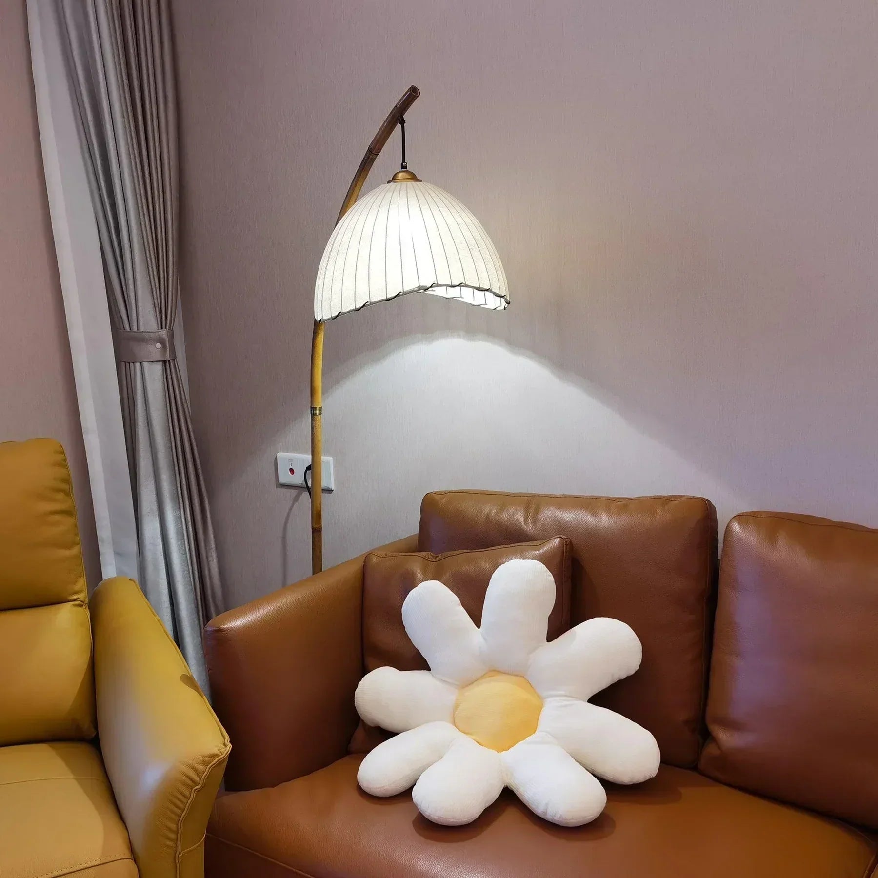 Vloerlamp Japans Ontwerp voor Woonkamer Decoratie