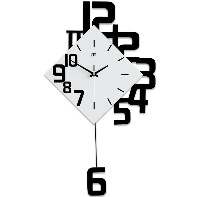 Retro Wandklok Pendule voor Woondecoratie en Kantoor
