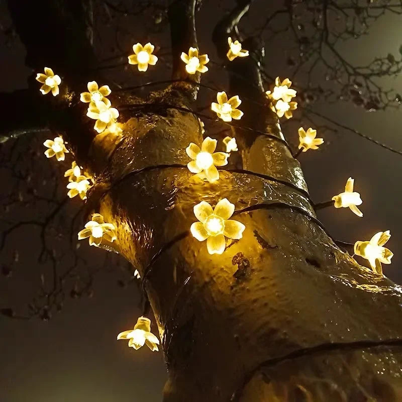 Zonne-energie Tuinverlichting Bloemvormig Buitendecoratie
