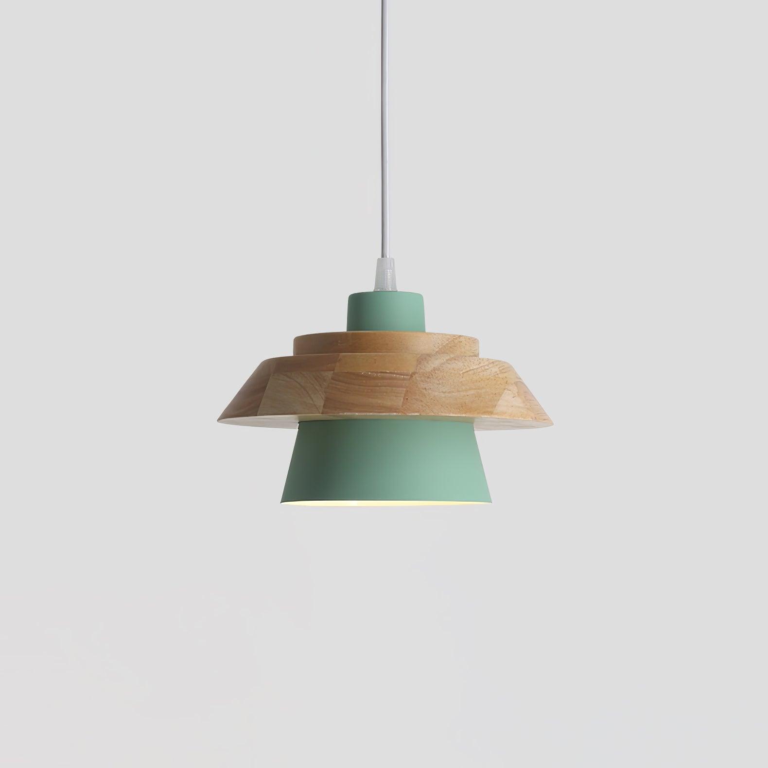 Hanglamp Hout en Steen voor Thuis en Kantoor Decoratie