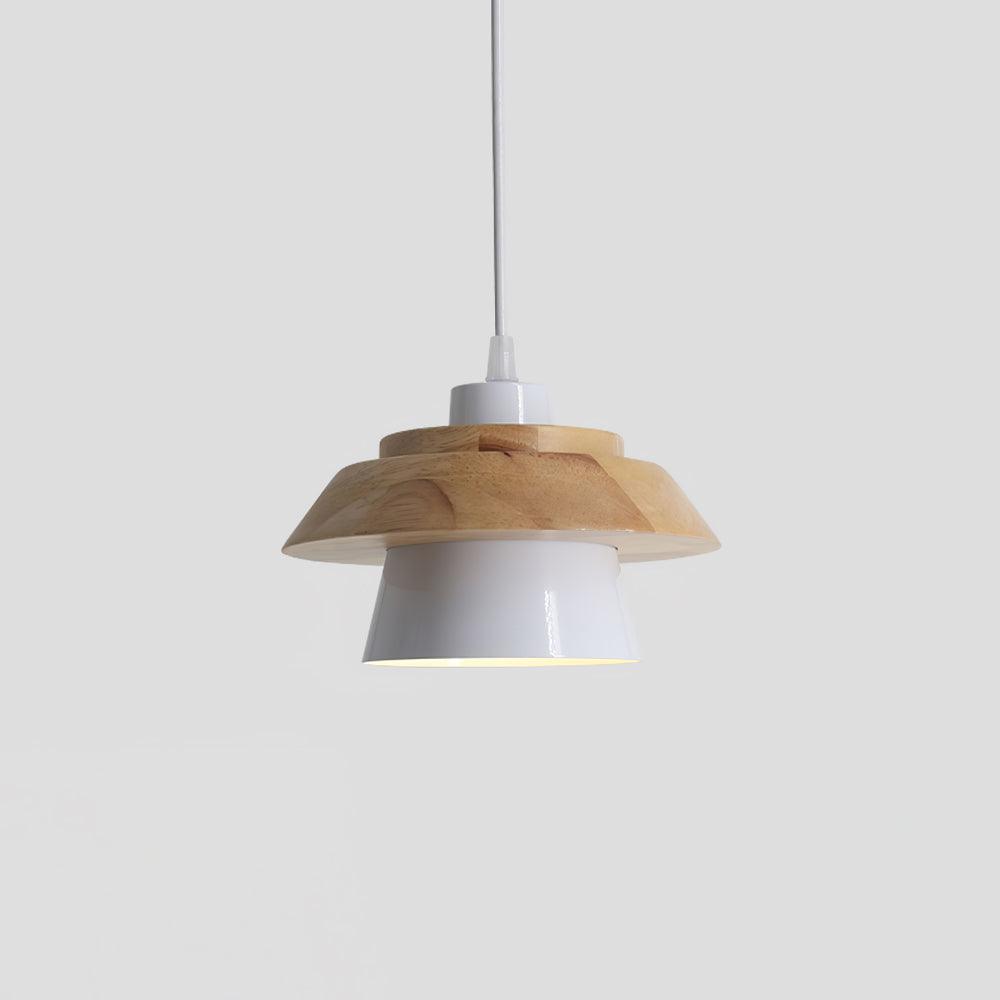 Hanglamp Hout en Steen voor Thuis en Kantoor Decoratie