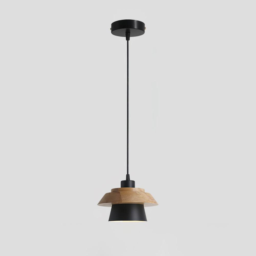 Hanglamp Hout en Steen voor Thuis en Kantoor Decoratie