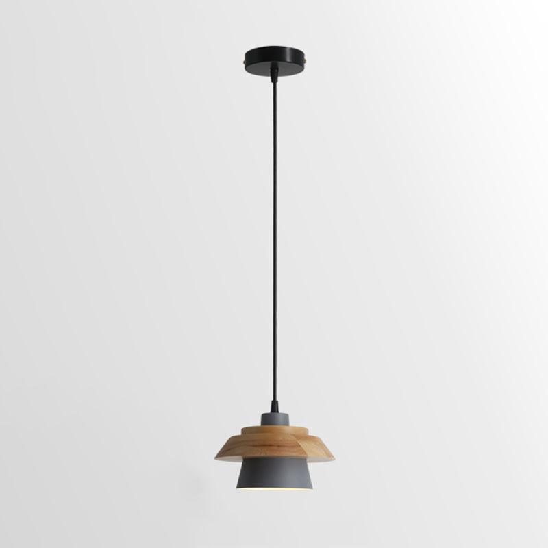 Hanglamp Hout en Steen voor Thuis en Kantoor Decoratie