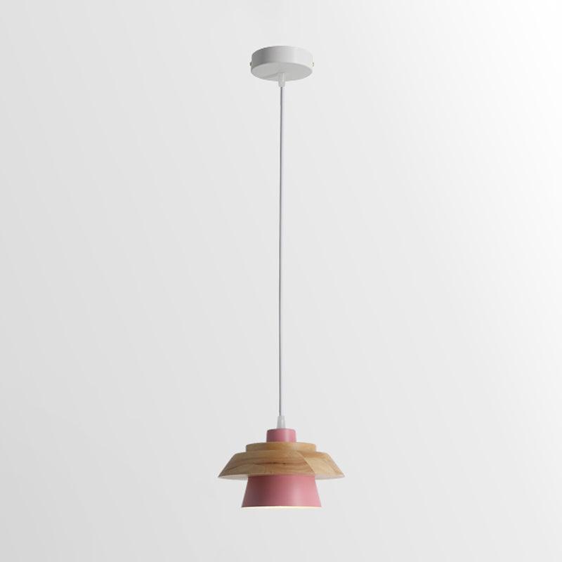 Hanglamp Hout en Steen voor Thuis en Kantoor Decoratie