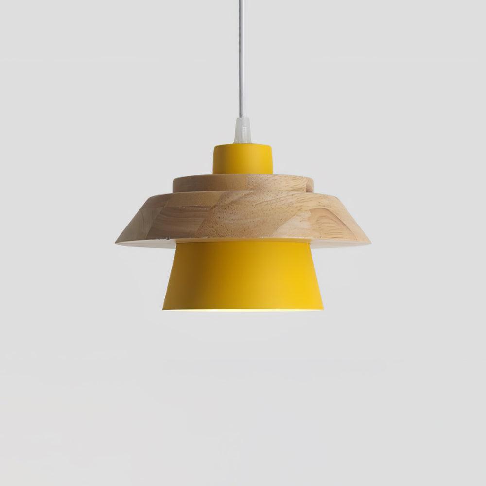 Hanglamp Hout en Steen voor Thuis en Kantoor Decoratie