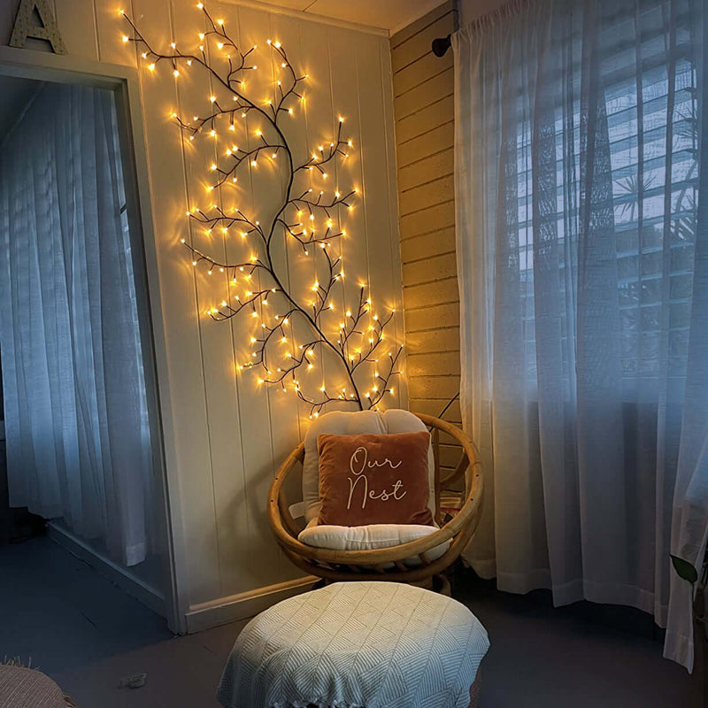 LED Wandlamp Boom Decoratief