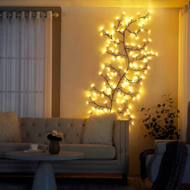 LED Wandlamp Boom Decoratief