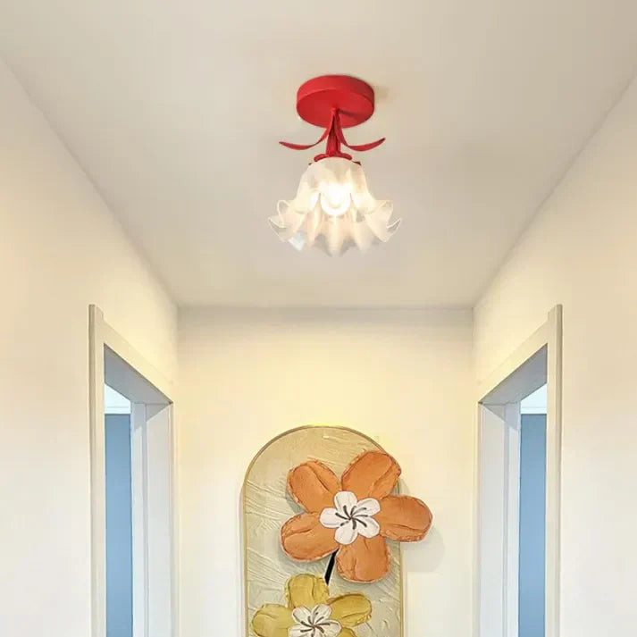 Mini Franse Plafondlamp Flush Mount LED Ceiling Light
