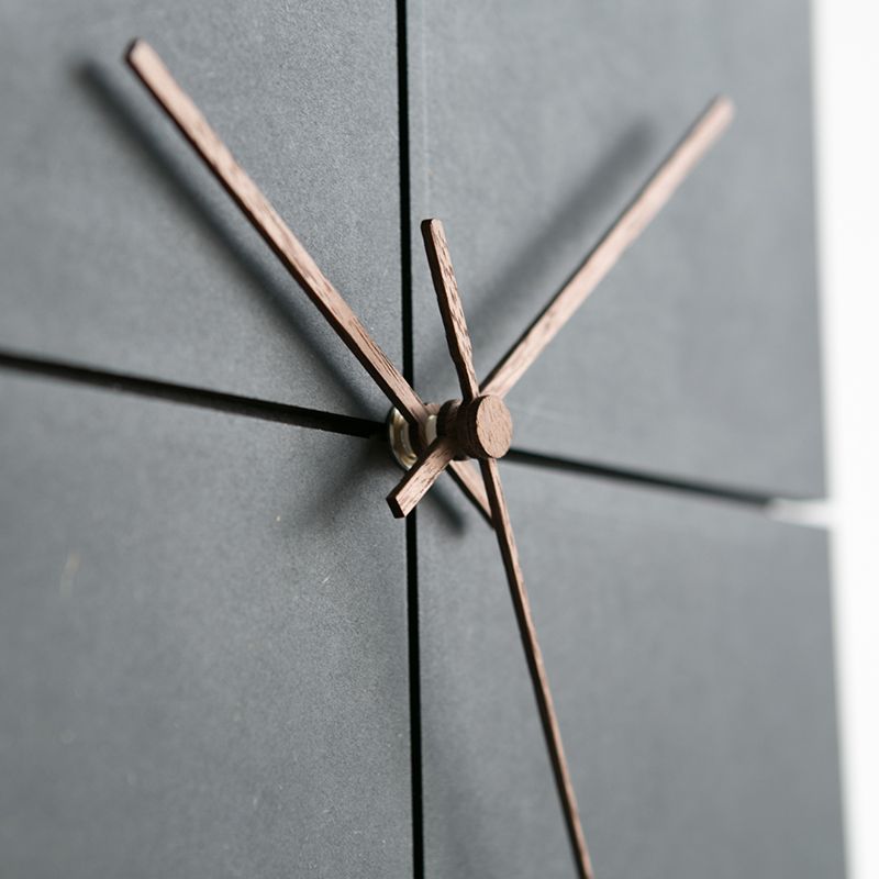 Betonnen Wandklok Rond 30 cm Kantoor Decoratie