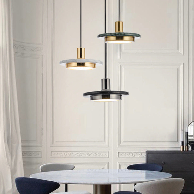 Marmeren Hanglamp LED voor Thuis Kantoor Decoratieve Verlichting
