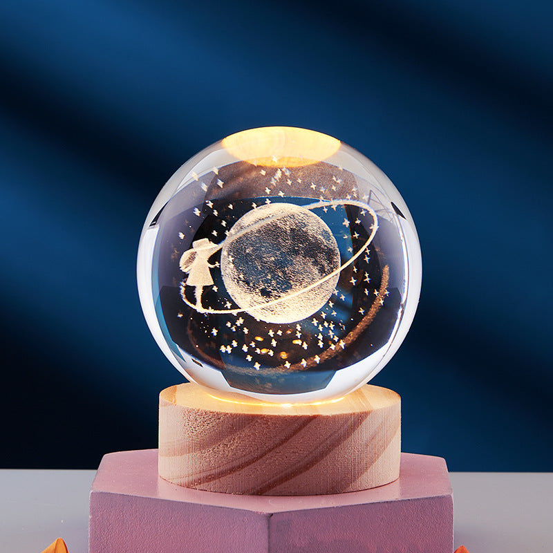 3D Kristal Nachtlamp LED Woondecoratie 3D Effect