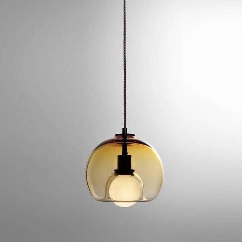 Handgeblazen Glazen Hanglamp Voor Thuis en Kantoor Verlichting