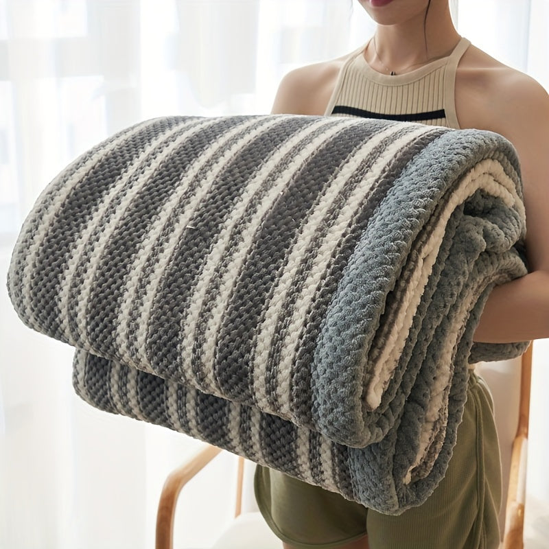 Fleece Deken Gecontroleerd voor Thuiscomfort en Decoratie