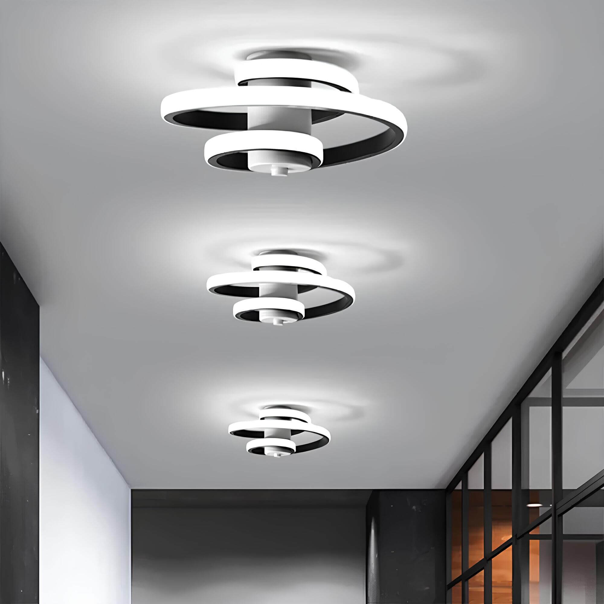 Spiraal LED Plafondlamp Flush Mount