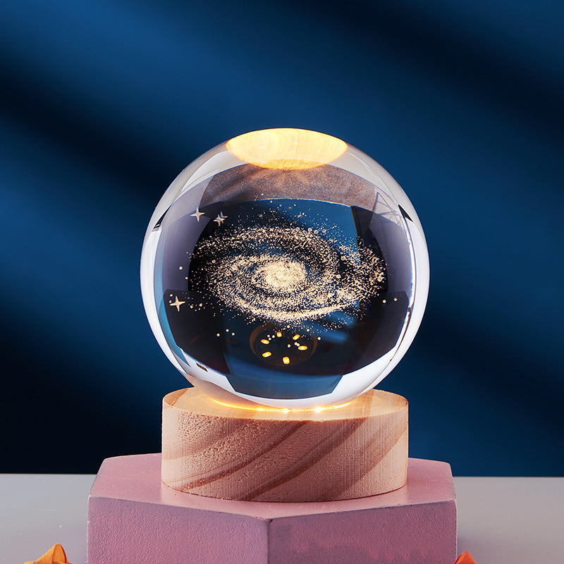 3D Kristal Nachtlamp LED Woondecoratie 3D Effect