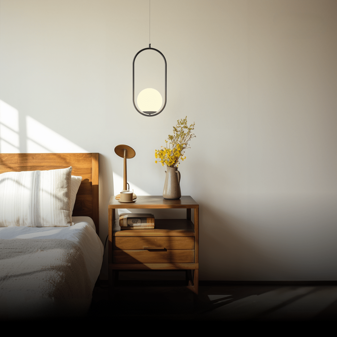 LED Hanglamp Warm Wit Gouden Afwerking Ceiling Light
