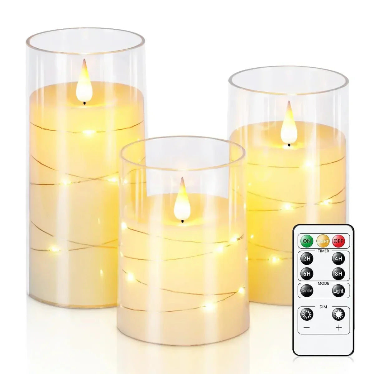 LED Theelichten Vlamloos Decoratief voor Thuis en Kantoor