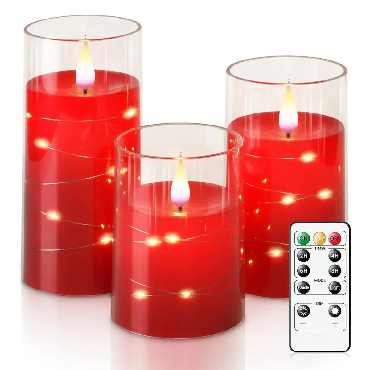 LED Theelichten Vlamloos Decoratief voor Thuis en Kantoor
