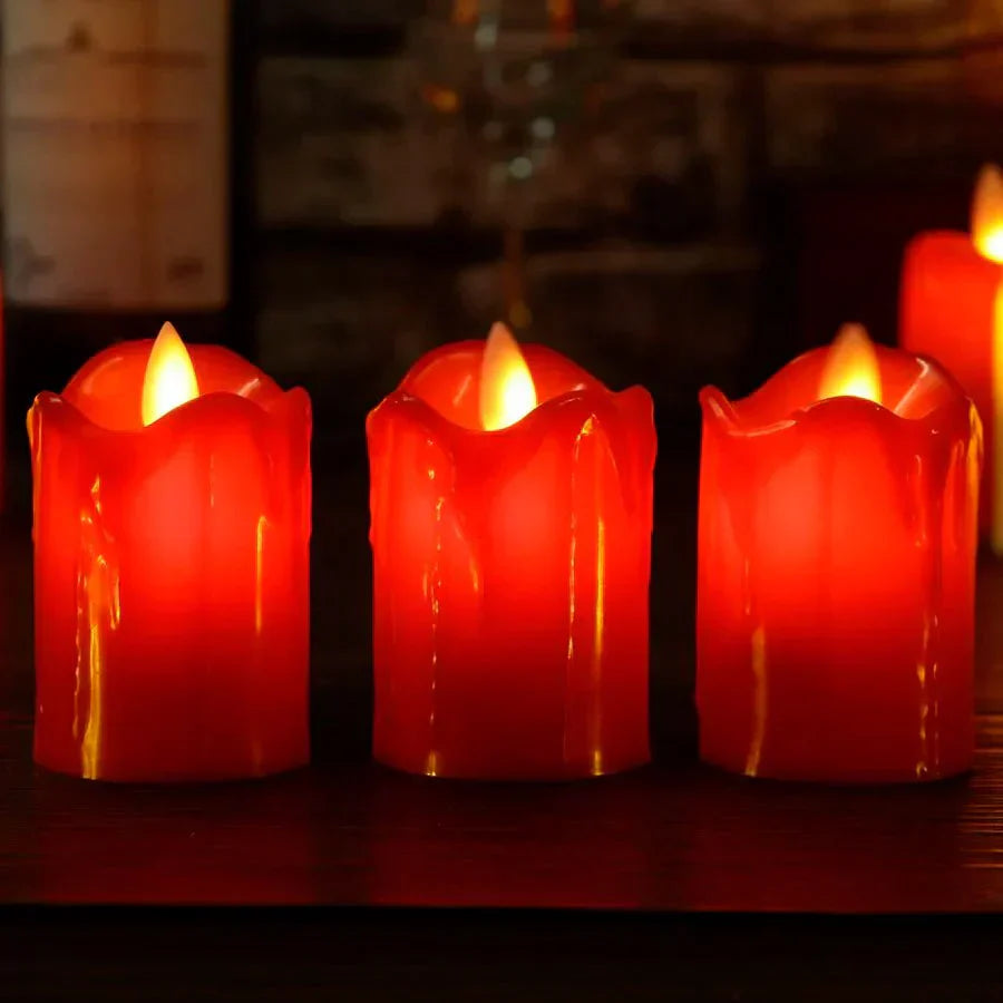 LED Kaarsen Vlamloos voor Verjaardagsfeesten en Huisdecoratie