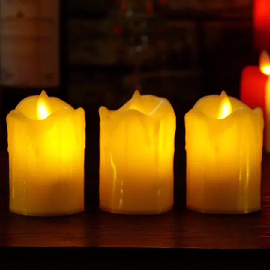 LED Kaarsen Vlamloos voor Verjaardagsfeesten en Huisdecoratie