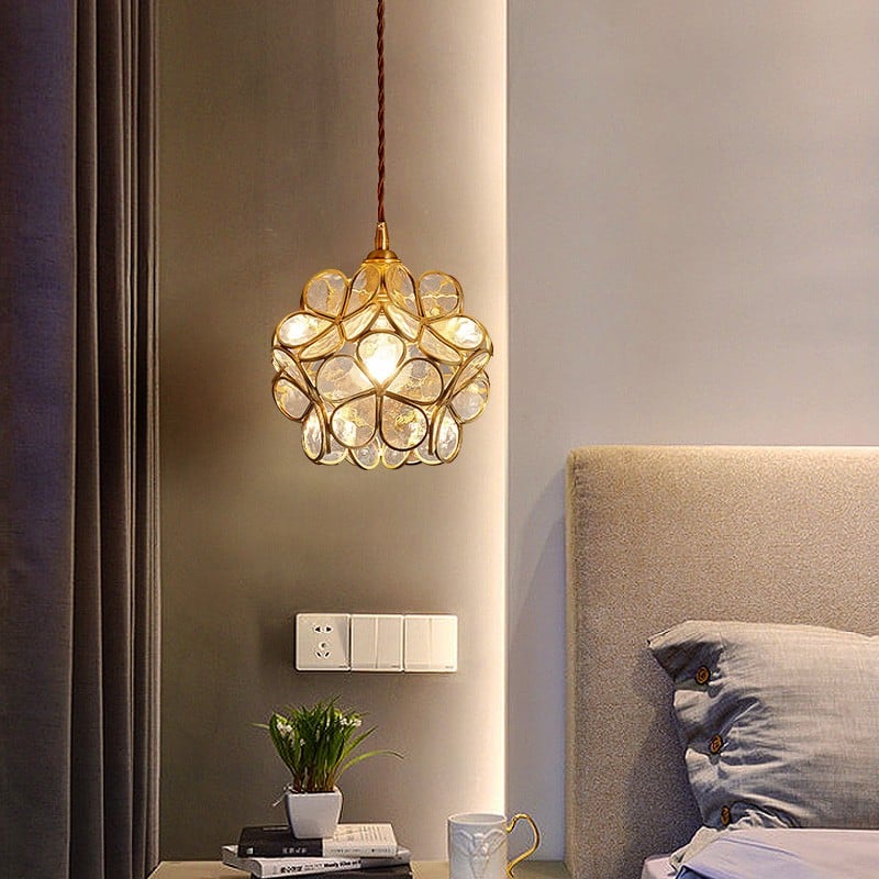 Bloem Hanglamp voor Woondecoratie en Kantoor Verlichting