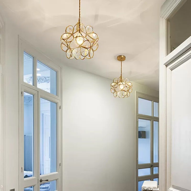 Bloem Hanglamp voor Woondecoratie en Kantoor Verlichting