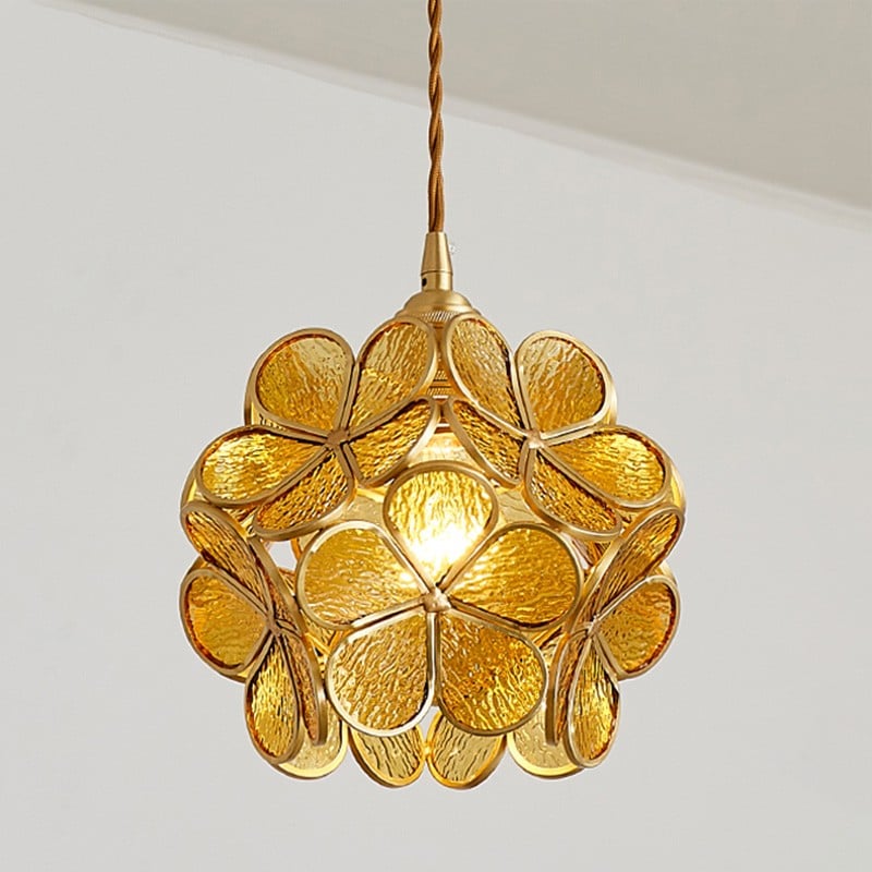 Bloem Hanglamp voor Woondecoratie en Kantoor Verlichting