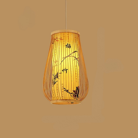 Bamboe Hanglamp voor Theekamers en Gezellige Ruimtes