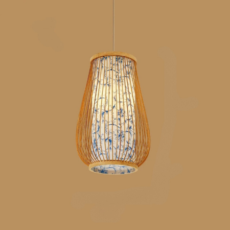 Bamboe Hanglamp voor Theekamers en Gezellige Ruimtes