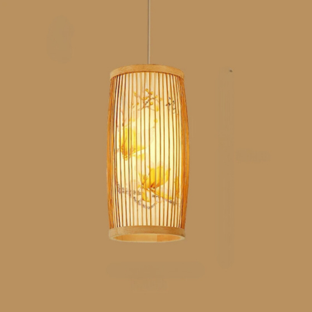 Bamboe Hanglamp voor Theekamers en Gezellige Ruimtes