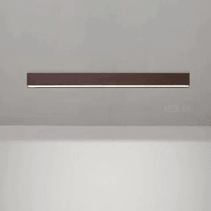 LED Plafondlamp Flush Mount Hout rond