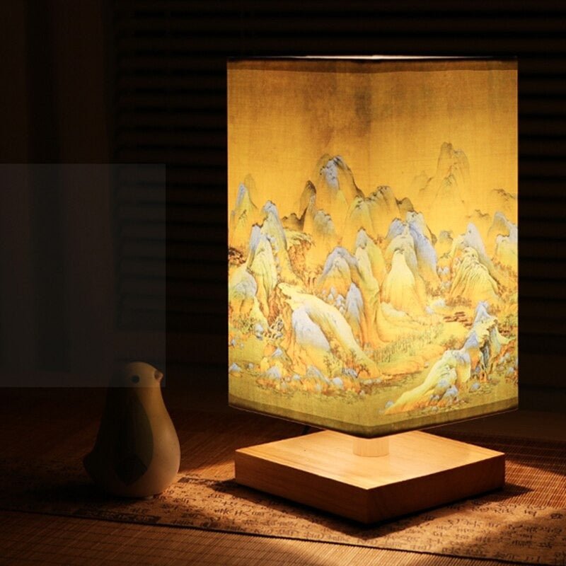 Japans-Scandinavische Tafellamp LED