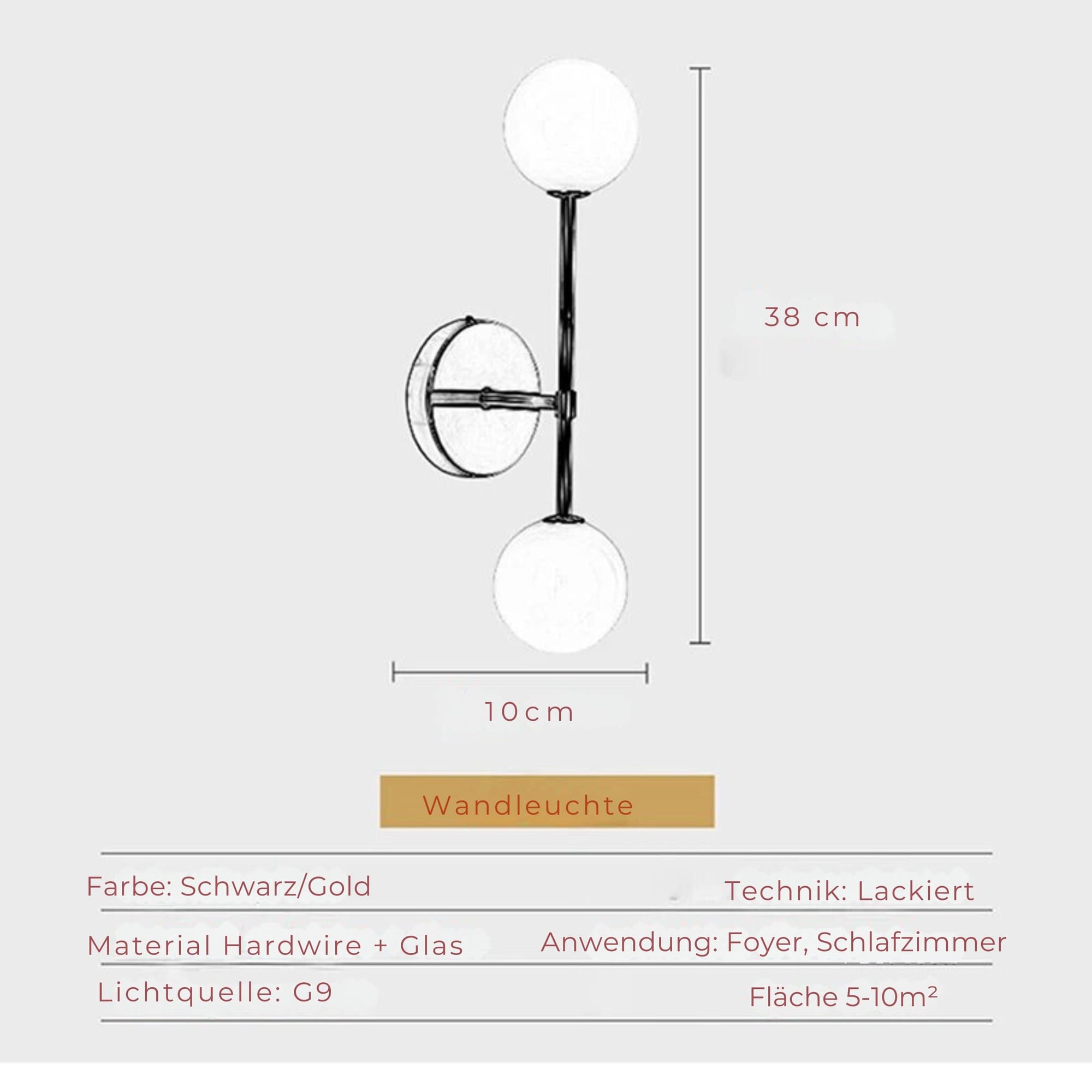 LED Wandlamp Kristallen Design voor Thuis en Kantoor Decor