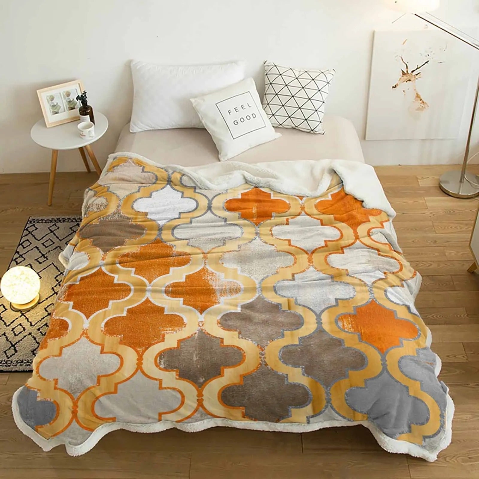 Cashmere Deken Marokkaanse Stijl Woondecoratie