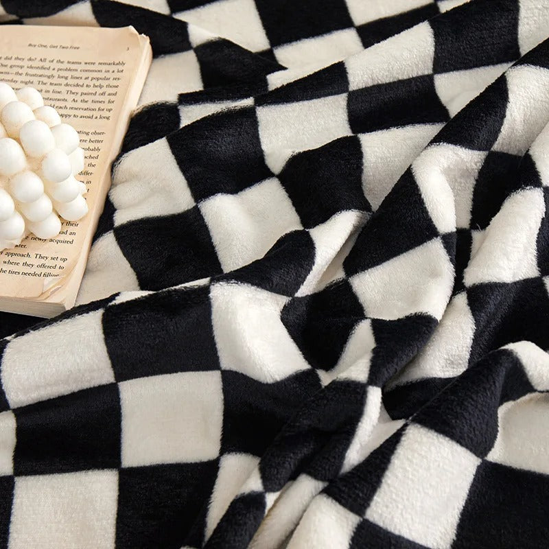 Koraal Fleece Deken
